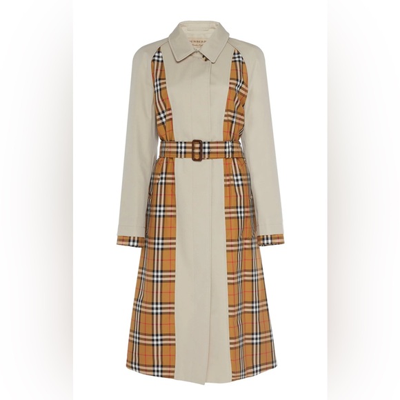 New Authentic Burberry Guiseley Inside Out Cotton Trench coat US6 - Picture 3 of 13
